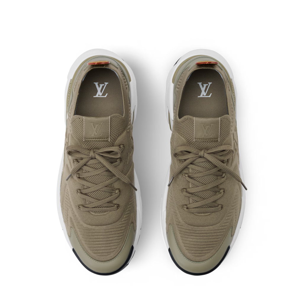 LV Tatic Knit Sneaker Kaki