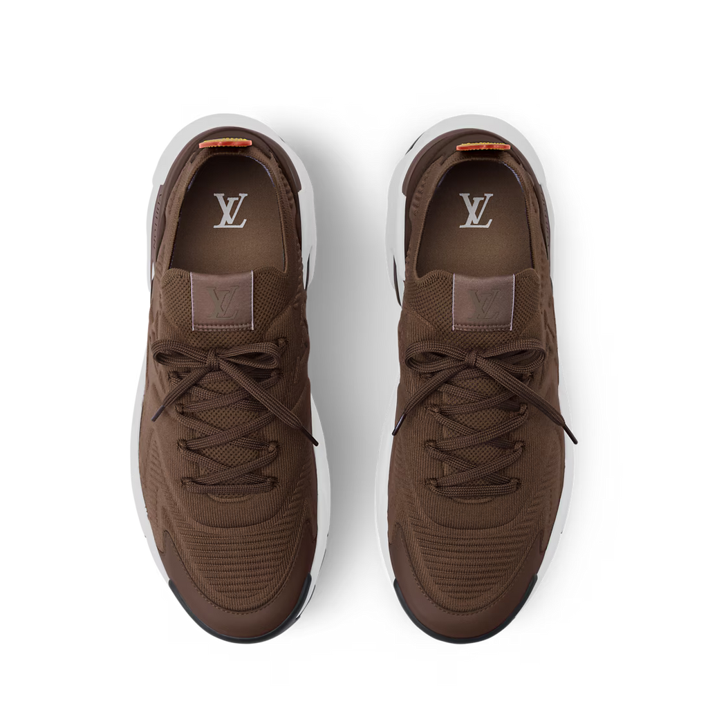 LV Tatic Knit Sneaker Brown