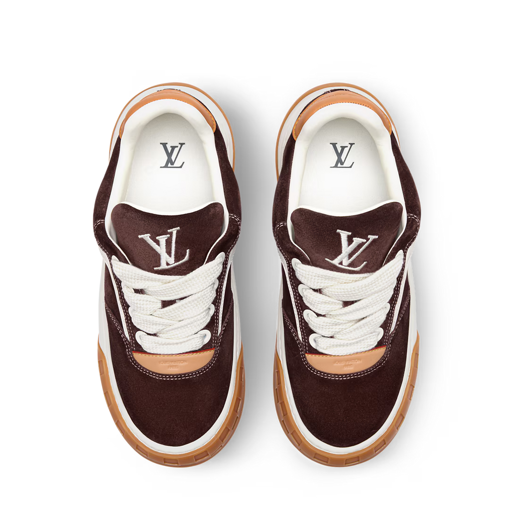 LV Tilted Sneaker Marron