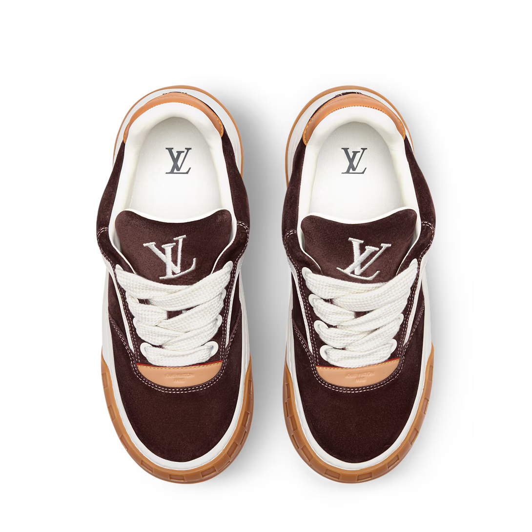 LV Tilted Sneaker Marron