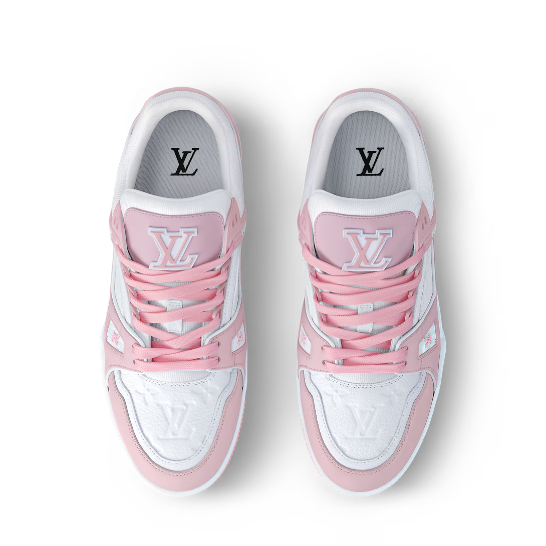 LV Trainer Sneaker Rose