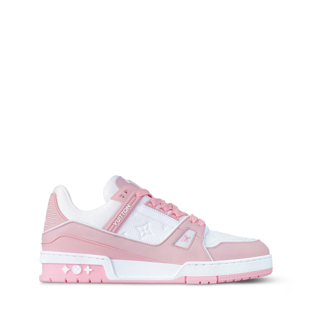 LV Trainer Sneaker Rose