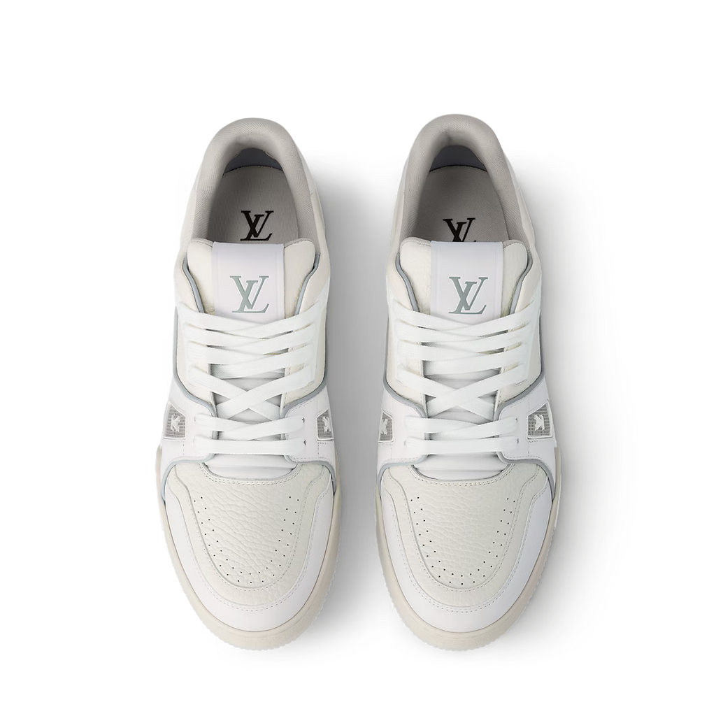 LV Trainer Sneaker All White