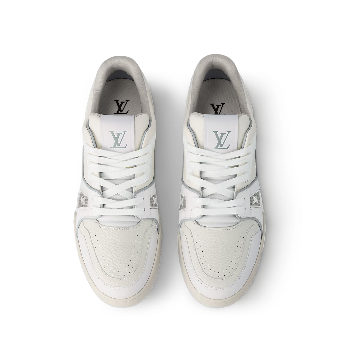 LV Trainer Sneaker All White