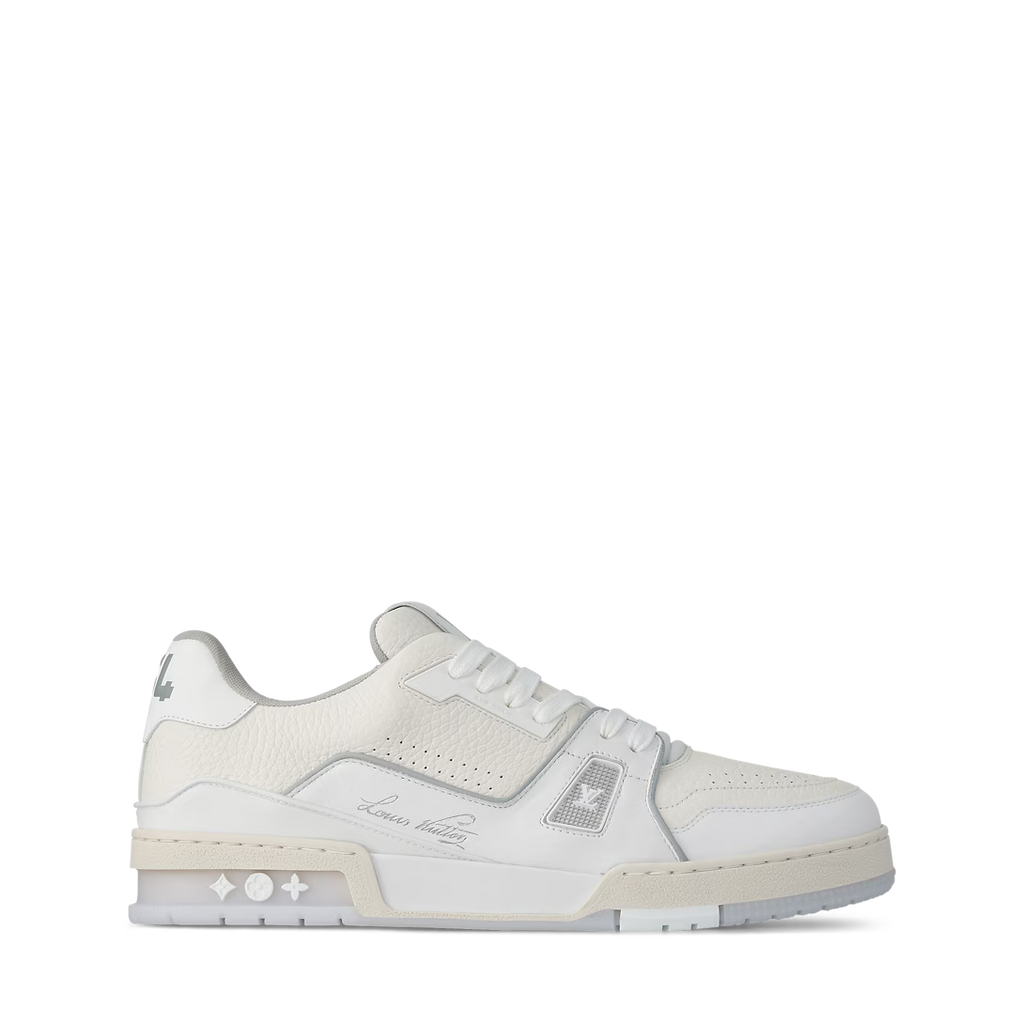 LV Trainer Sneaker All White
