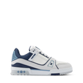 LV Trainer Sneaker Blue X White