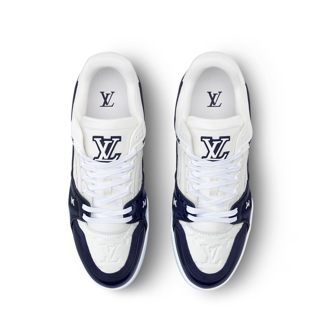 LV Trainer Sneaker Blue