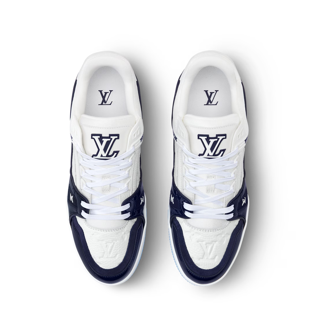 LV Trainer Sneaker Blue