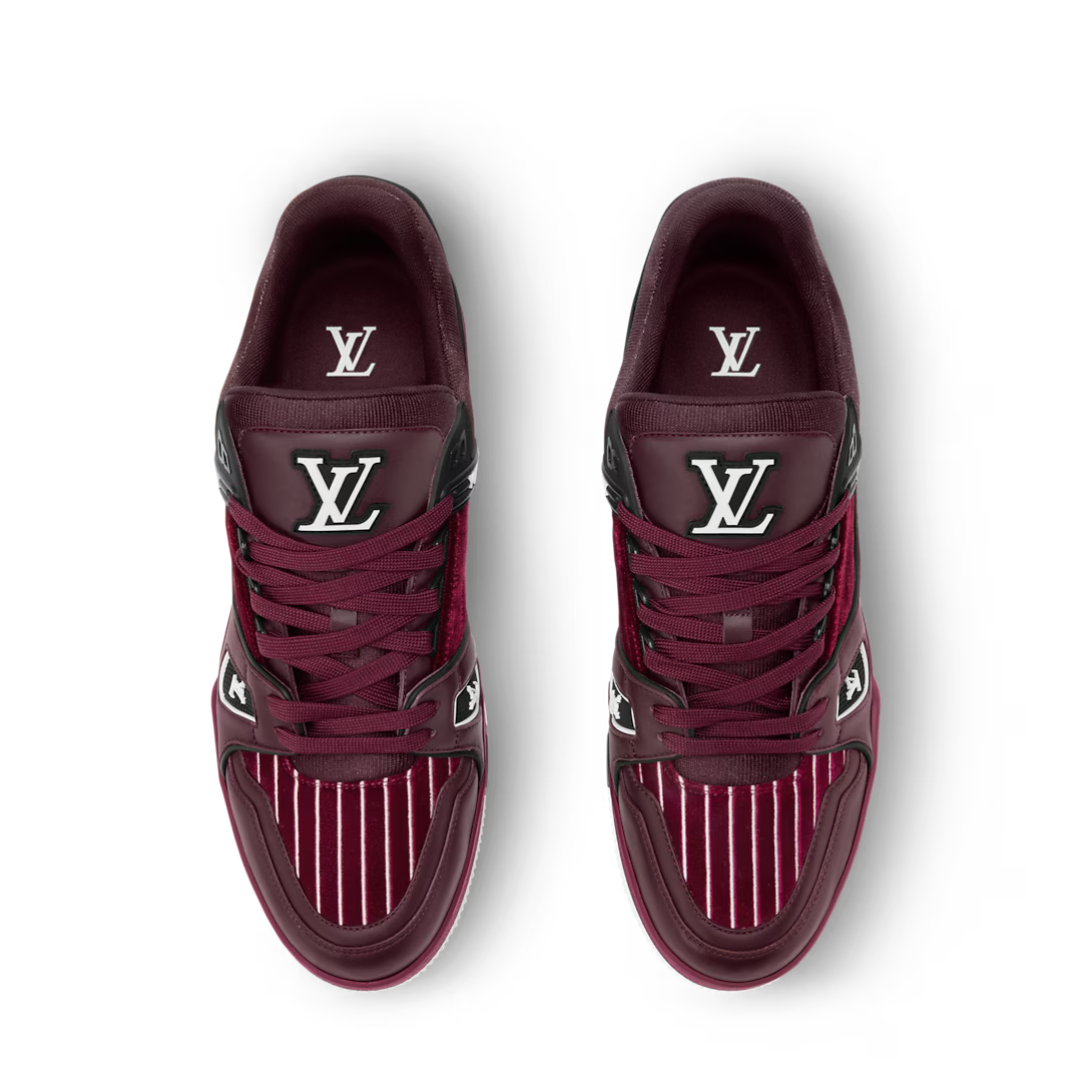 LV Trainer Sneaker Bordeaux