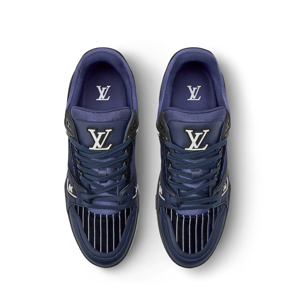 LV Trainer Sneaker Marine