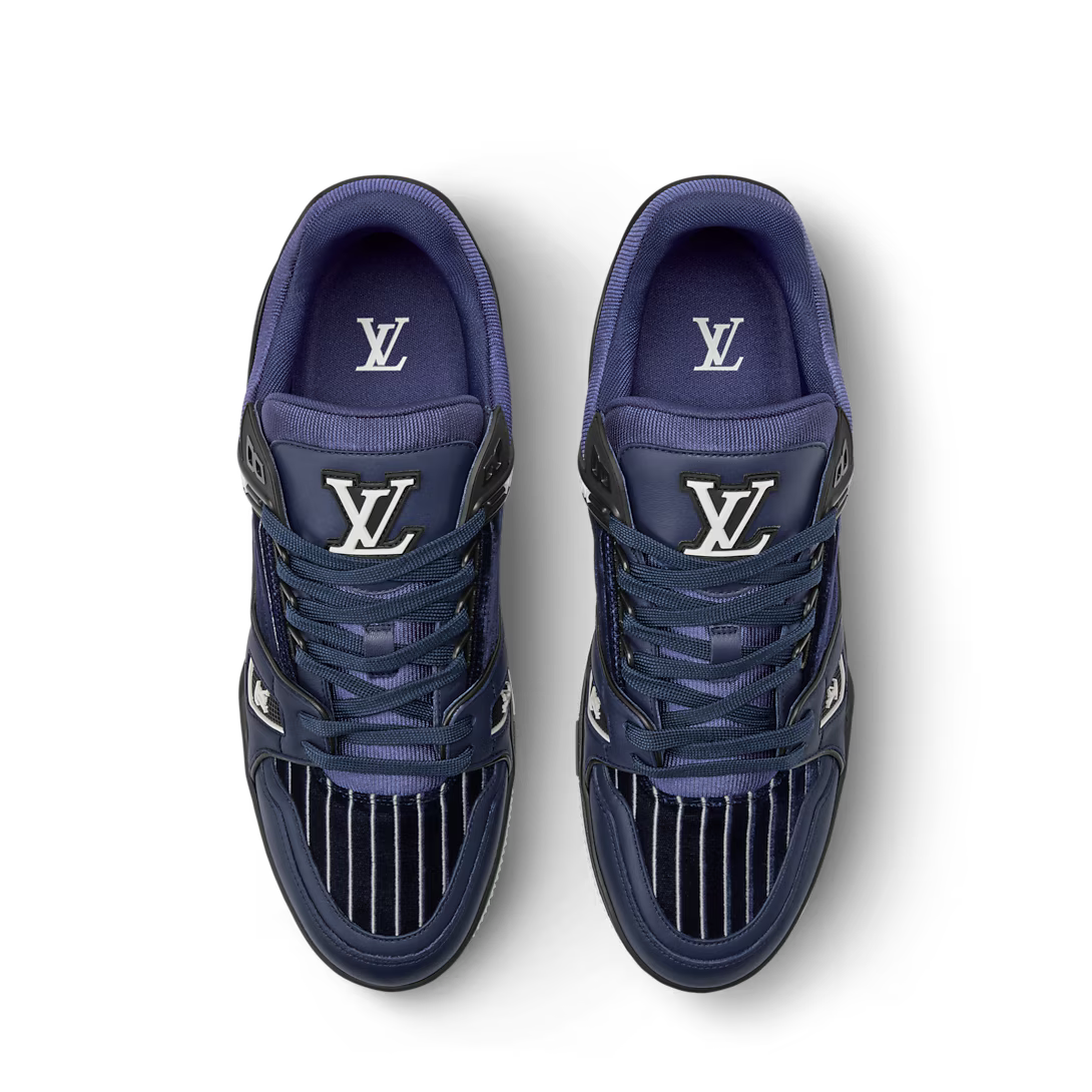 LV Trainer Sneaker Marine