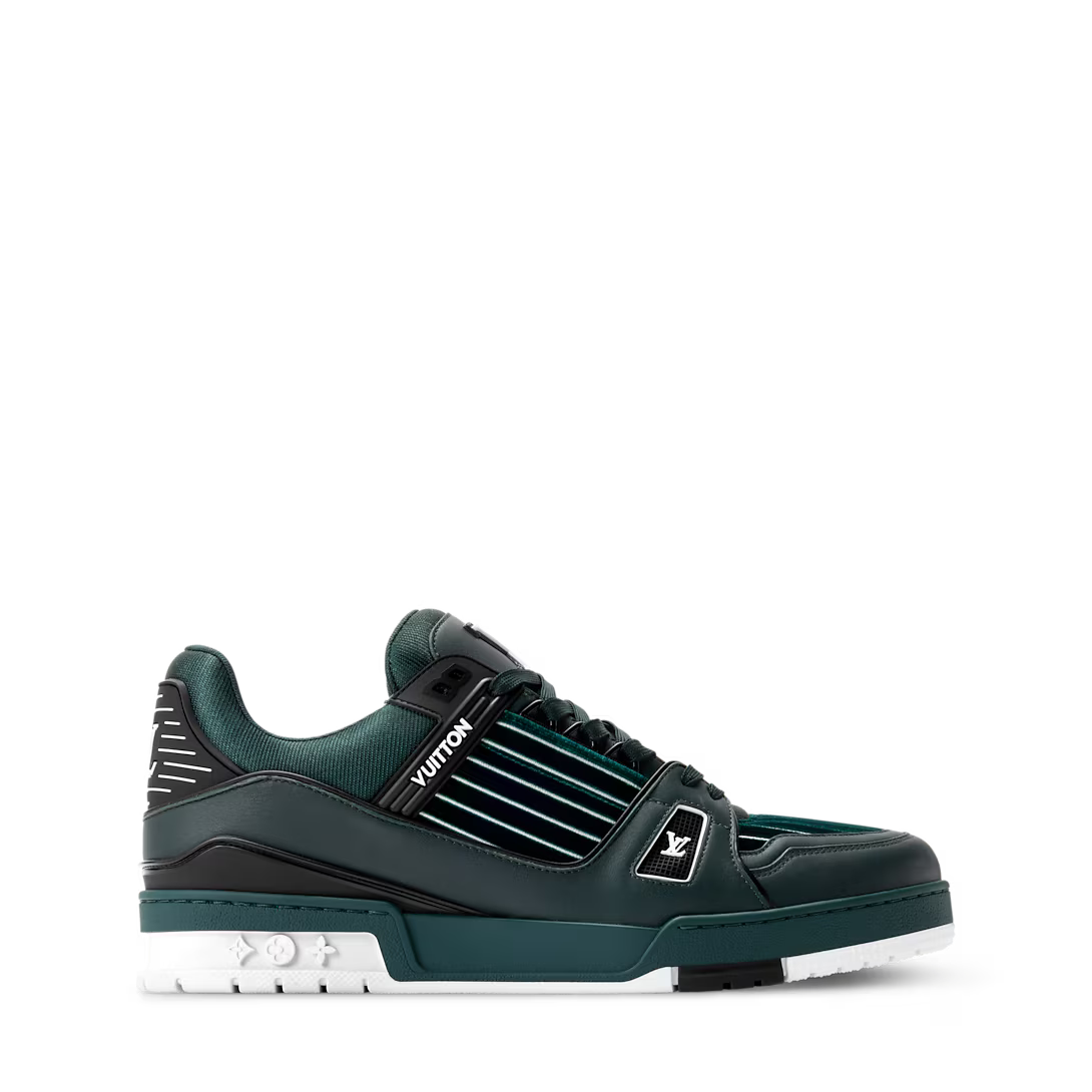 LV Trainer Sneaker Green