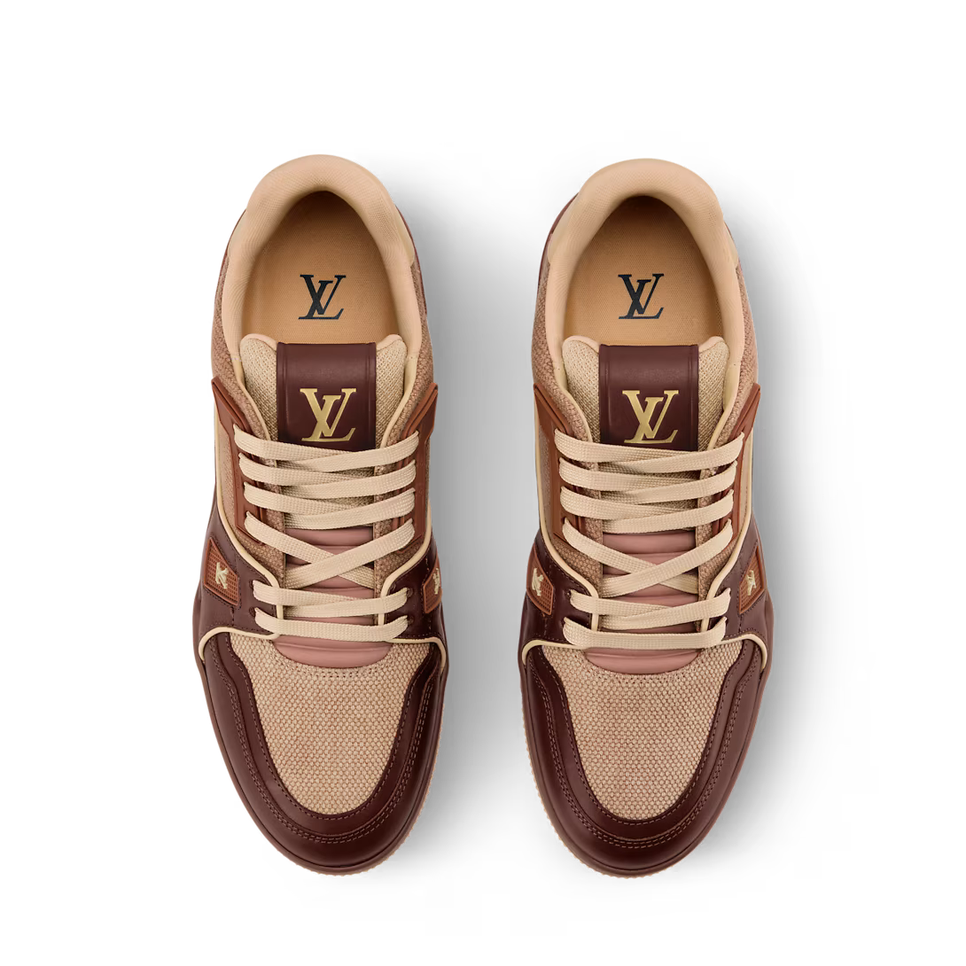 LV Trainer Sneaker Marron/Beige