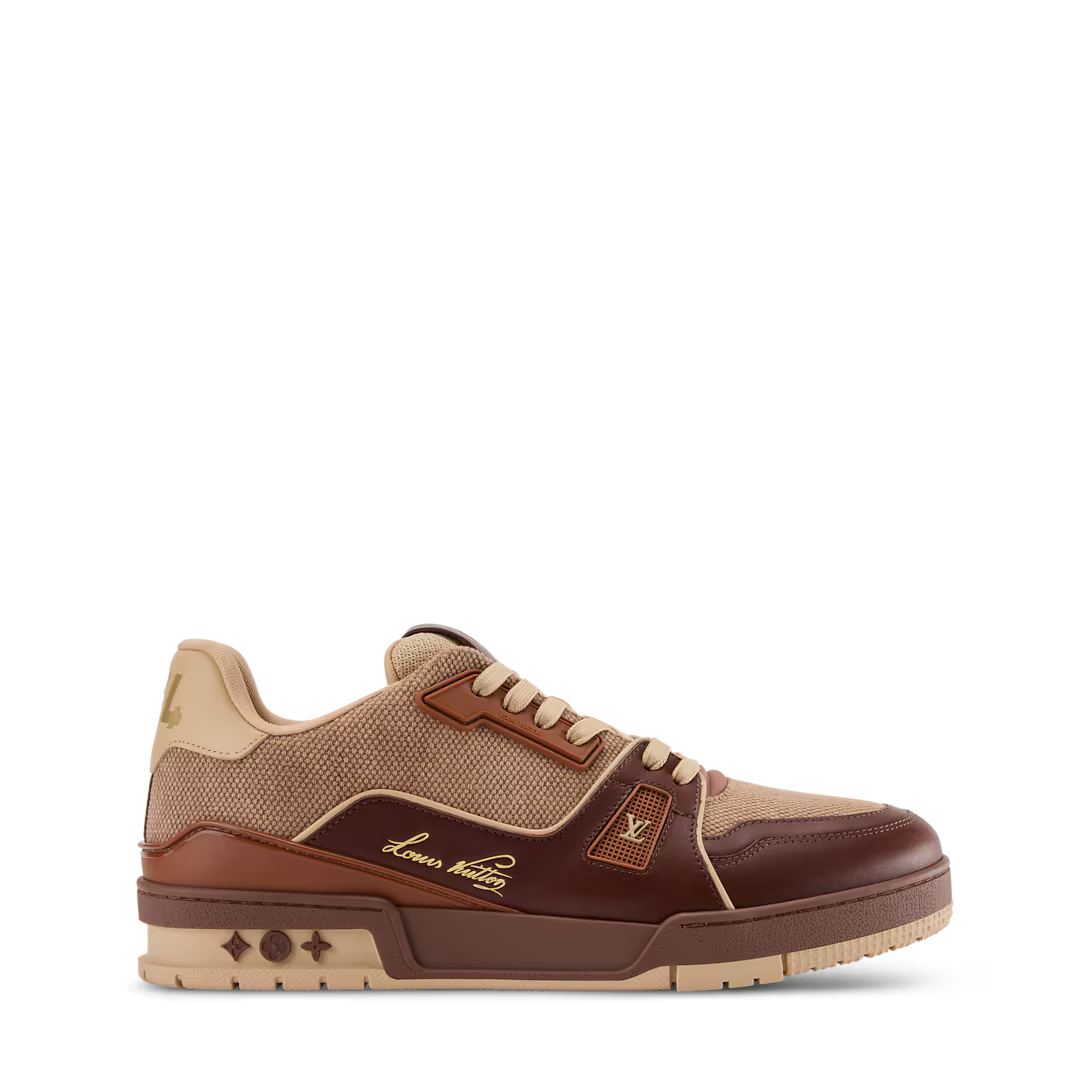 LV Trainer Sneaker Marron/Beige