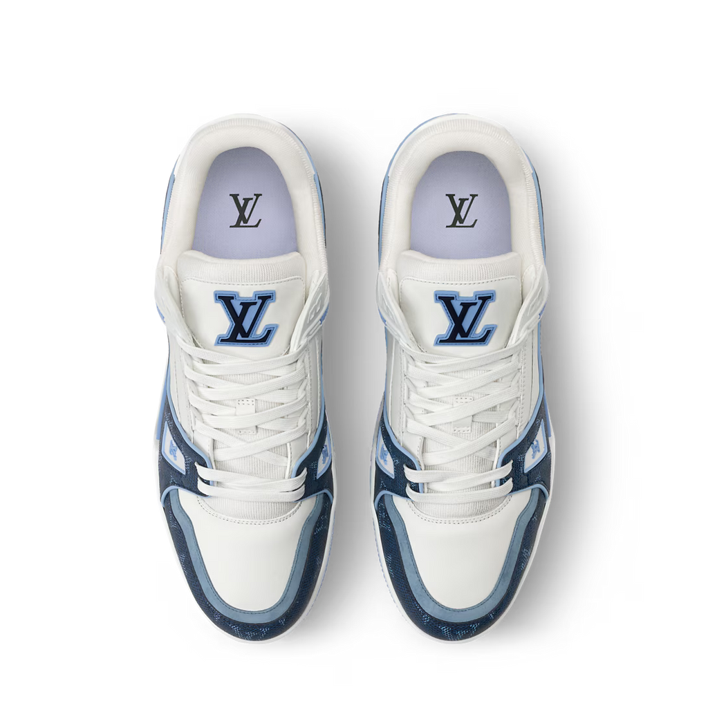 LV Trainer Sneaker Marine