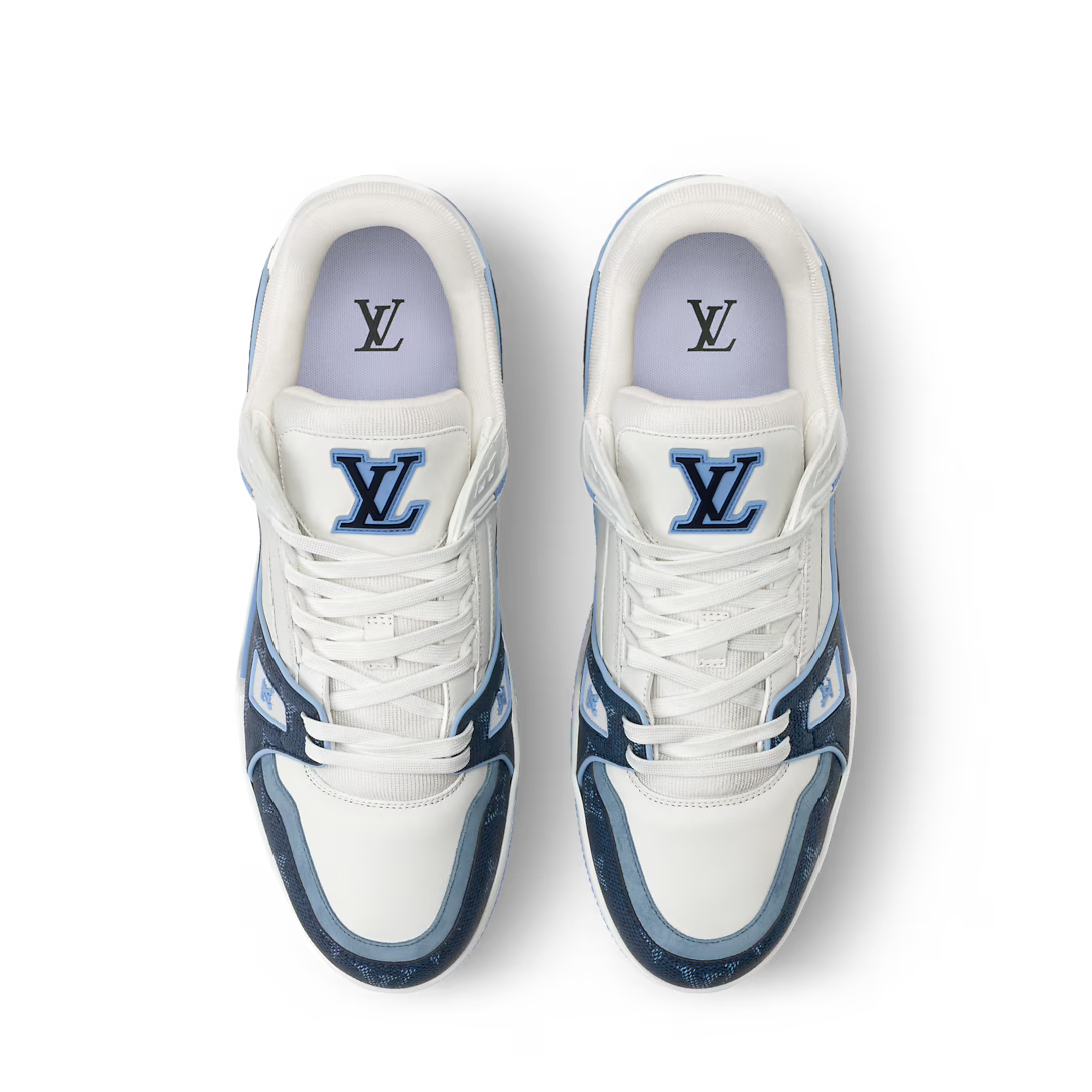 LV Trainer Sneaker Marine