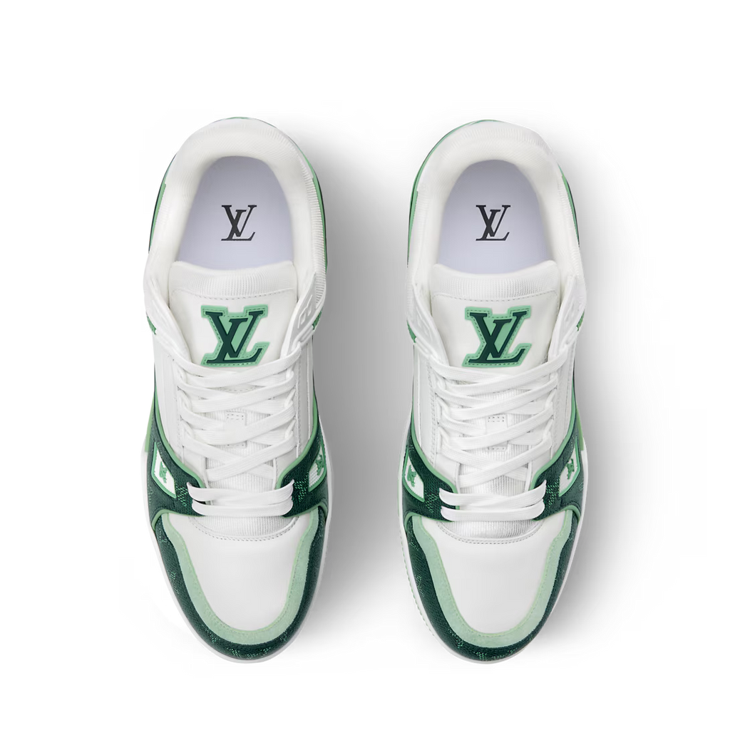 LV Trainer Sneaker Green