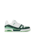 LV Trainer Sneaker Green