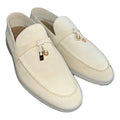 Loro Piana Loafers | Summer Charms Walk White Suede