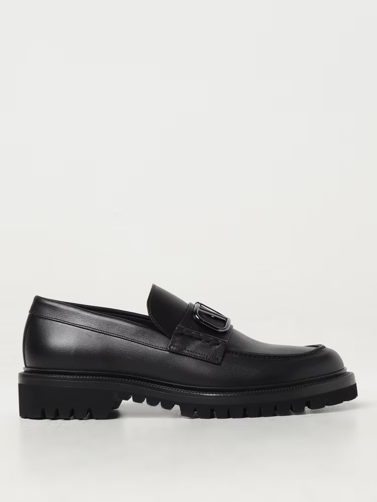 Valentino Loafers | Garavani Vlogo Black